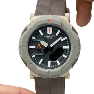 ساعت مچی اسپرت پروتک مدل Protek PU Brown