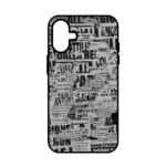 کاور ریچ قاب طرح روزنامه – Newspaper مناسب برای گوشی موبایل آیفون IPhone 16 Normal