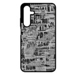 کاور ریچ قاب طرح روزنامه – Newspaper مناسب برای گوشی موبایل سامسونگ Galaxy A15