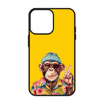 کاور ریچ قاب طرح میمون زرد – Yellow Monkey مناسب برای گوشی موبایل آیفون IPhone 13 Pro Max