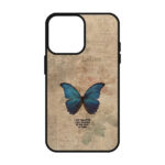 کاور ریچ قاب طرح پروانه – Butterfly مناسب برای گوشی موبایل آیفون IPhone 13 Pro Max