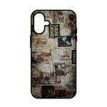 کاور ریچ قاب طرح روزنامه قدیمی – Old Newspaper مناسب برای گوشی موبایل آیفون IPhone 16 Normal