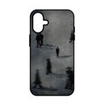 کاور ریچ قاب طرح تنها در جمعیت – Alone In The Crowd مناسب برای گوشی موبایل آیفون IPhone 16 Normal
