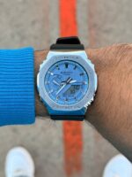 ساعت جی شاک کاسیو آبی – Casio G-SHOCK G-STEEL (Tough Solar / Bluetooth) - Image 2