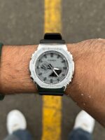 ساعت جی شاک کاسیو نقره‌ای - Casio G-SHOCK G-STEEL (Tough Solar / Bluetooth) - Image 2