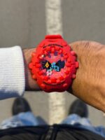 جی شاک آنالوگ-دیجیتال قرمز - G-SHOCK Analog-Digital GA - Image 2