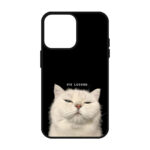 کاور ریچ قاب طرح گربه سفید – White Cat مناسب برای گوشی موبایل آیفون IPhone 15 Pro Max